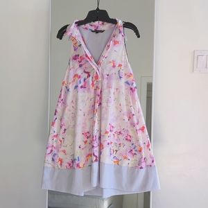 Walter Baker Floral Abstract Dress